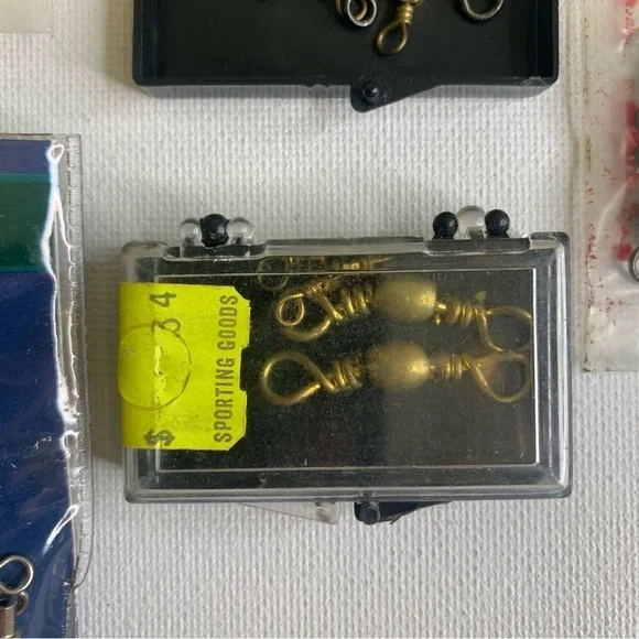 Fishing Swivels Snap Swivels Sleeve Barrel Billfisher Cabelas Sea Striker Lot - Picture 3 of 9